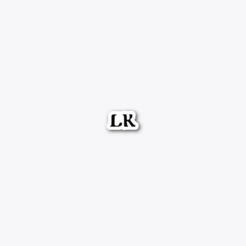 "LK" Sticker