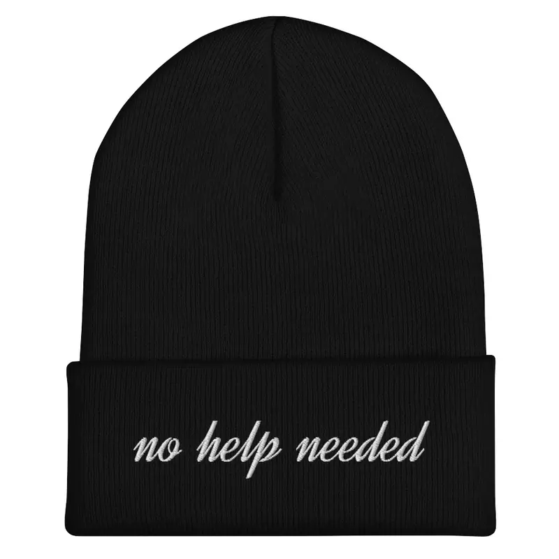 LAKKA'S "no help needed" Beanie