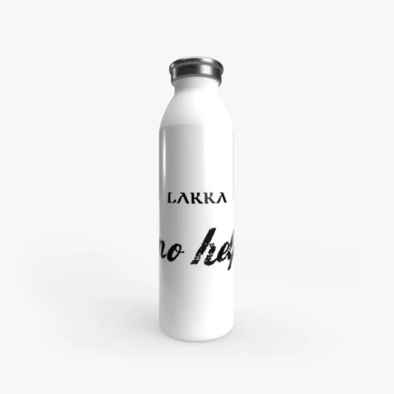 LAKKA "no help needed." Water Bottle